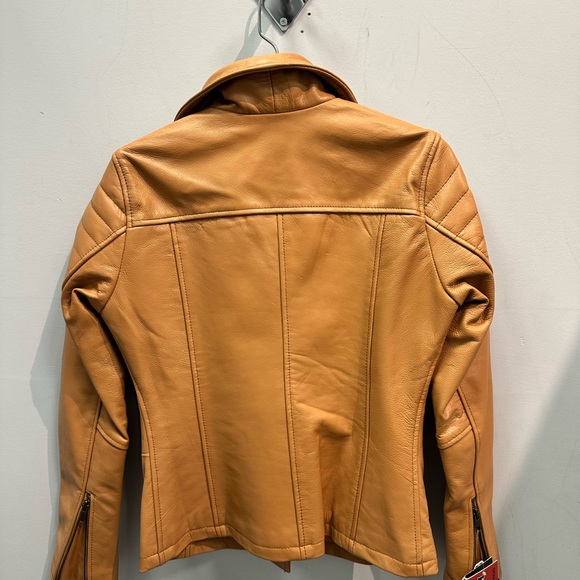 Classic leather Jacket Brown - Picture 2 of 2